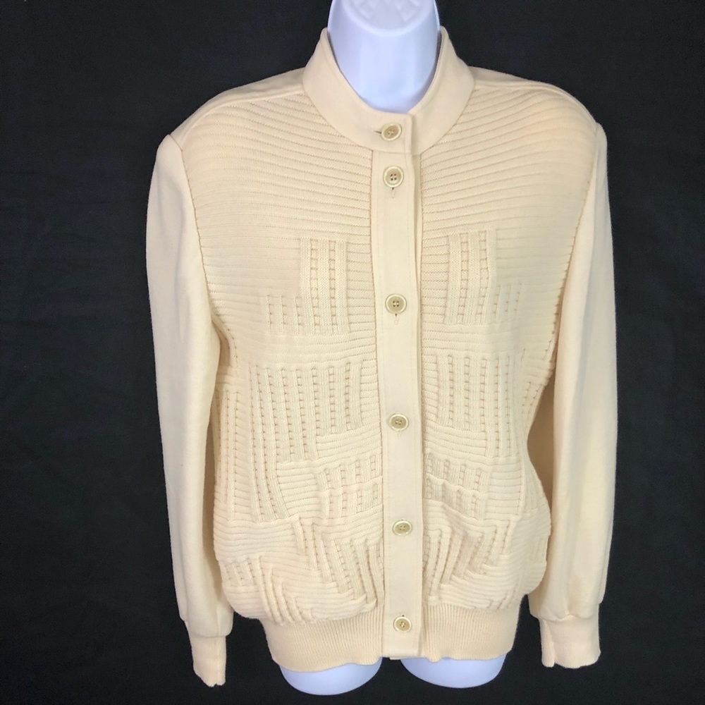 Bleyle Women’s Sweater white 10 vintage